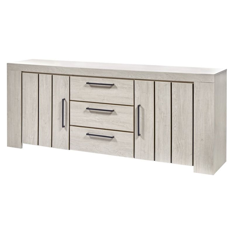 Dresser | Furniture series Glory | Light gray | 235x48x93.5