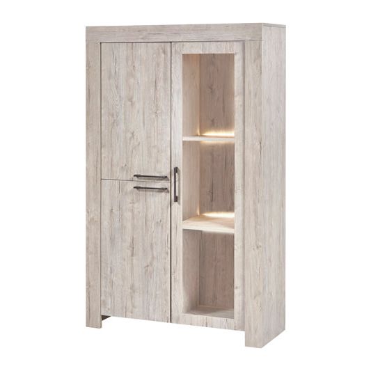 Wall cabinet with LED lighting | Furniture series Rogon |