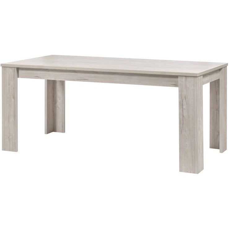 Dining table | Furniture series Rogon | Light gray | 180x90x76