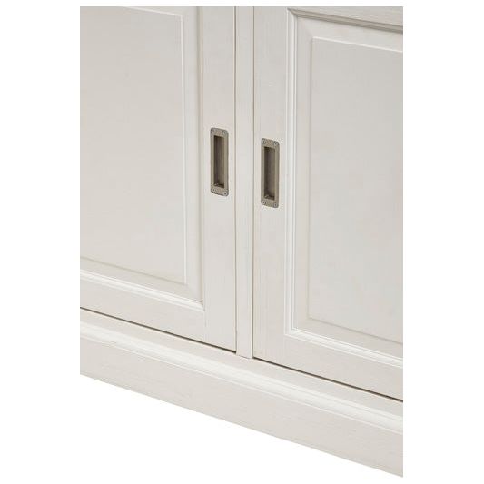 Dresser | Furniture series Tris | White | 240 x 95 x 48 (h) cm