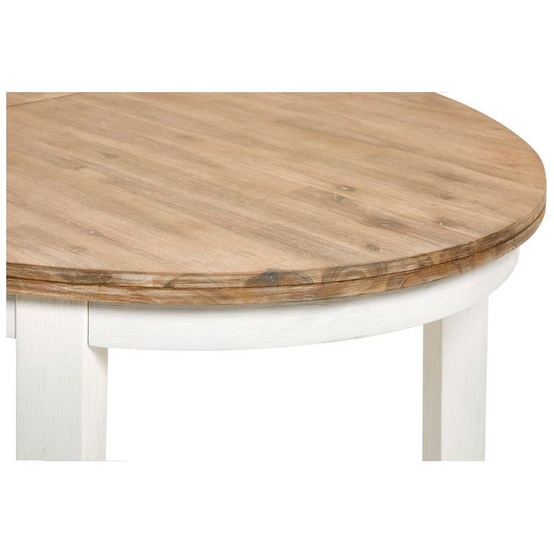 Dining table | Furniture series Tris | White | 170 x 115 x 78 (h) cm
