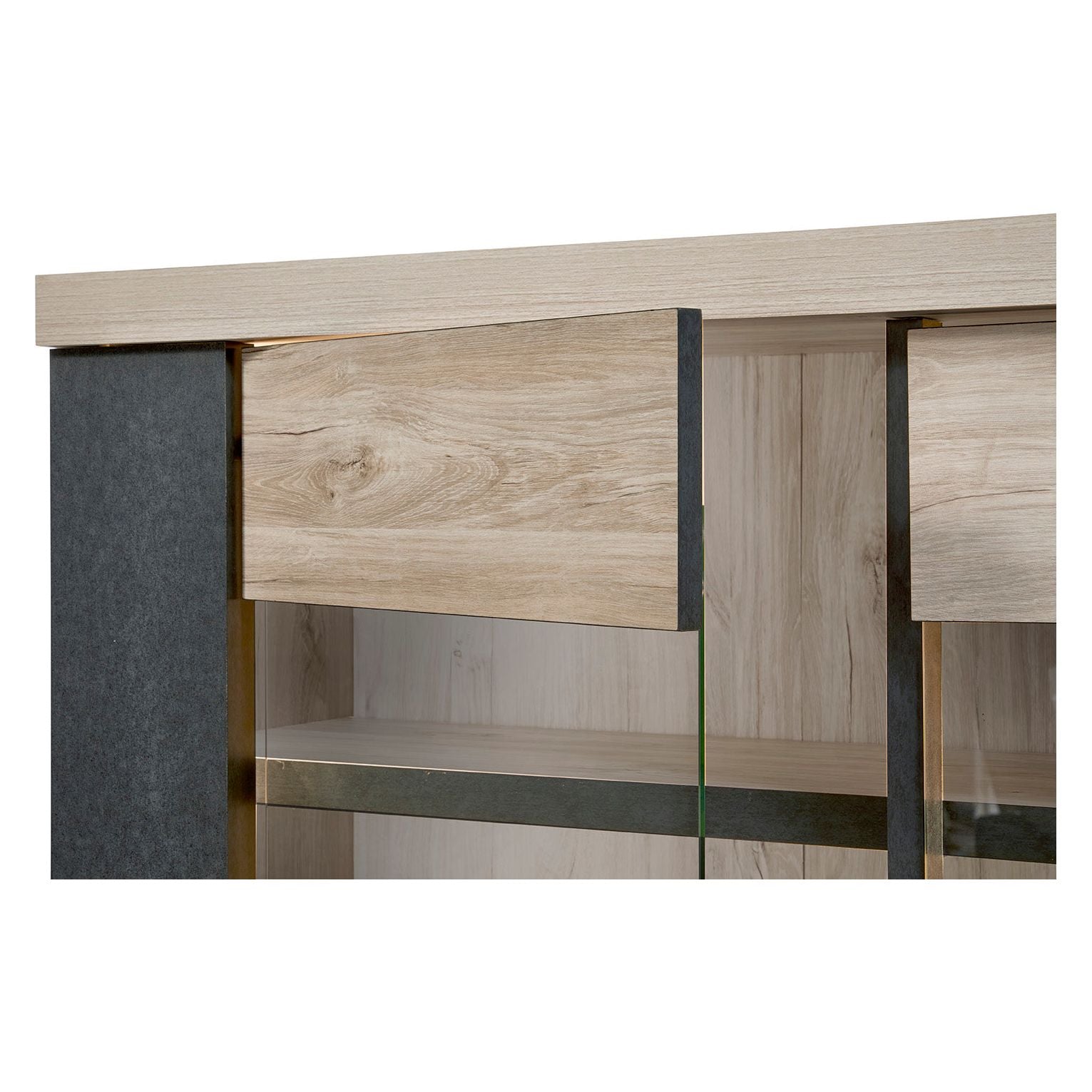 Display cabinet without LED lighting | Furniture series Odin |