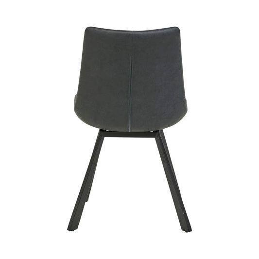 Dining room chair | Furniture series Odin | Anthracite | 47x50x85