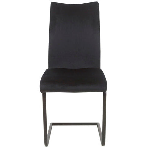 Dining room chair | Furniture series Bergen | black | 41x52x94