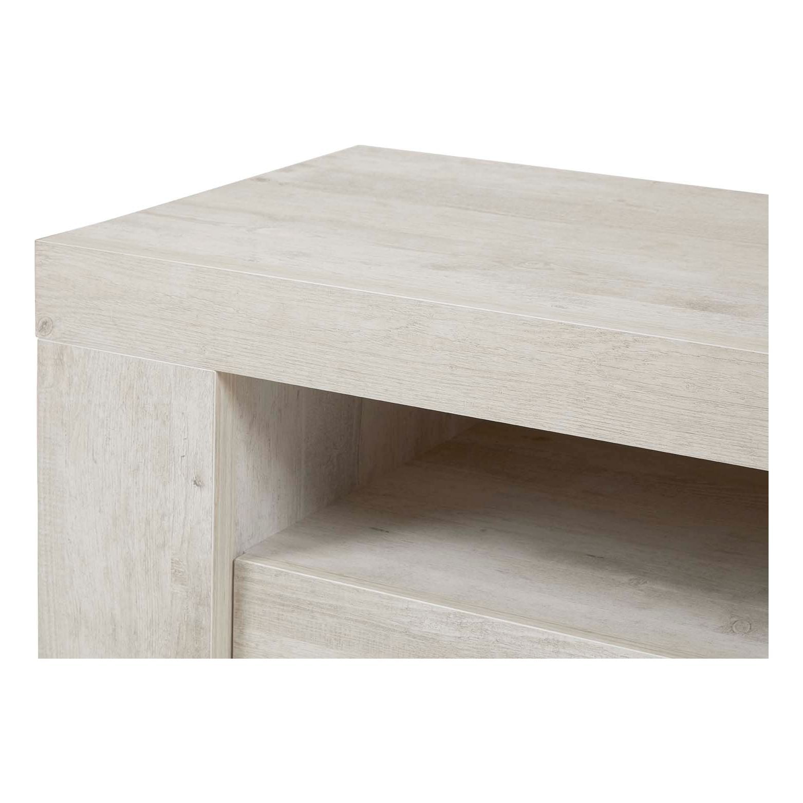 TV cabinet | Furniture series Bergen | light gray, natural, black
