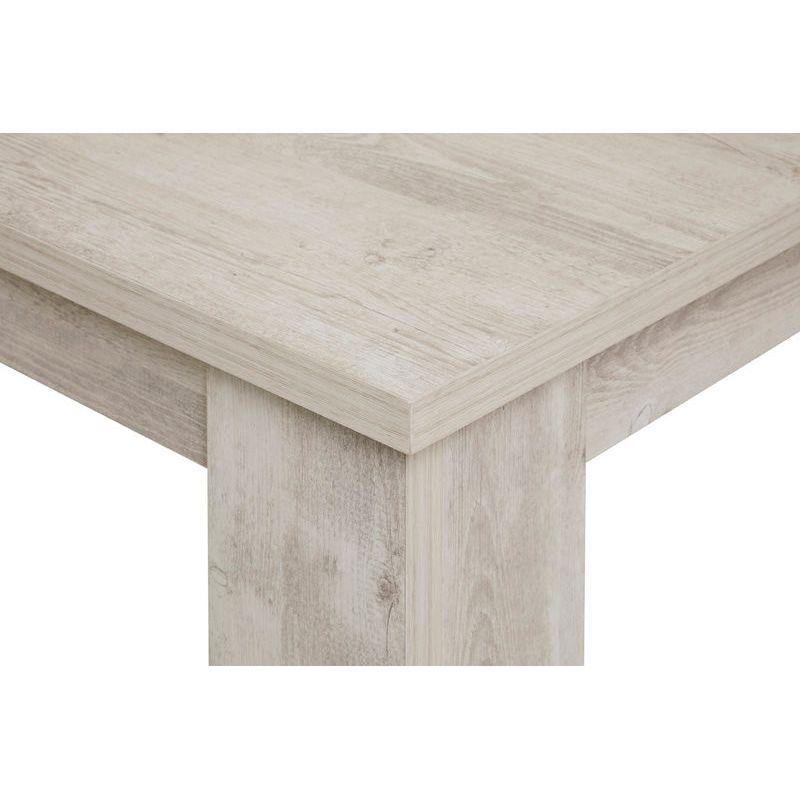 Dining table | Furniture series Bergen | light gray, natural, black |