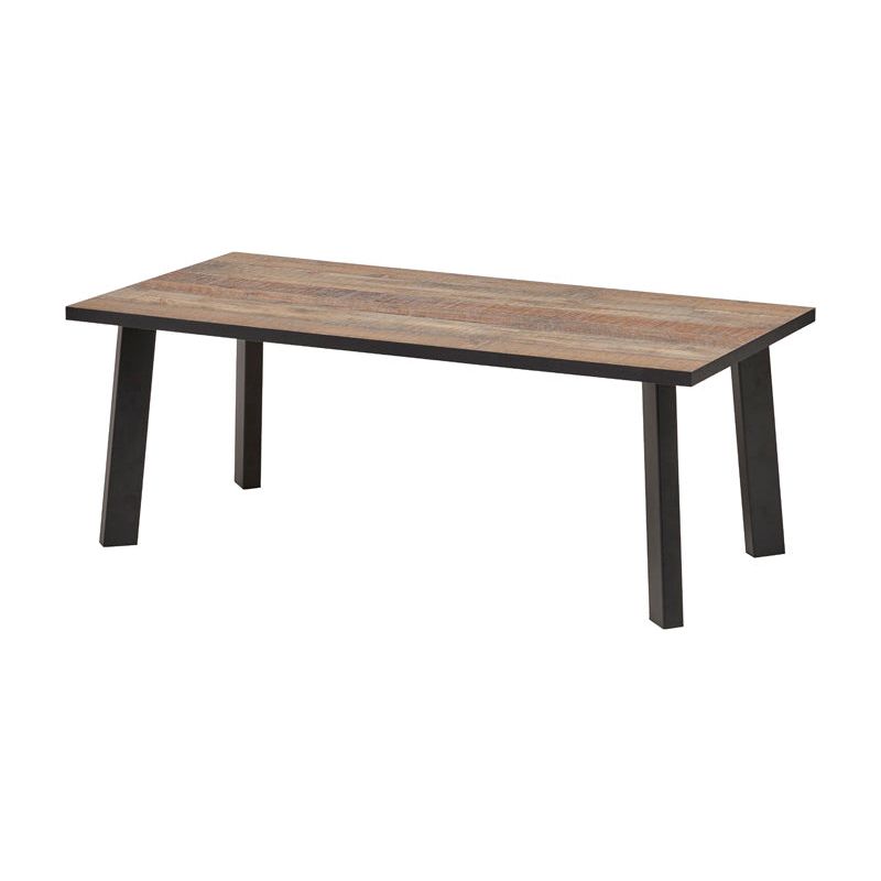 Coffee table | Furniture series Tibia | brown, natural | 140x60x