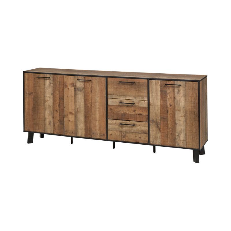 Dresser | Furniture series Tibia | brown, natural | 220x42x