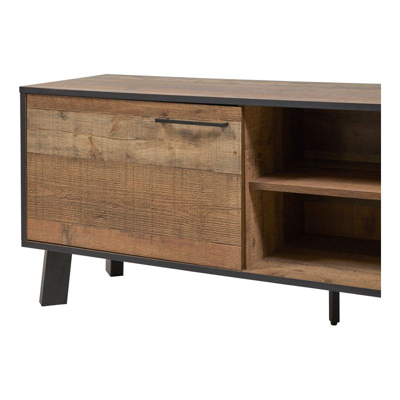 Coffee table | Furniture series Tibia | brown, natural | 140x60x