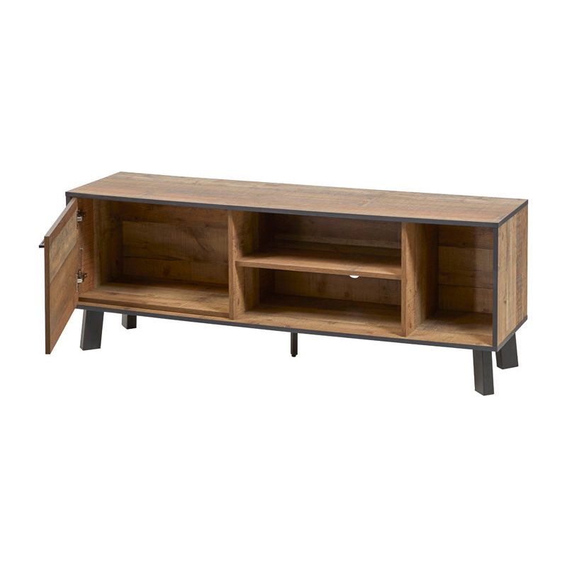 Coffee table | Furniture series Tibia | brown, natural | 140x60x