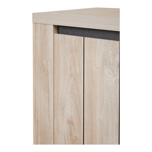 Dresser | Furniture series Leafs | brown, black, natural | 230x