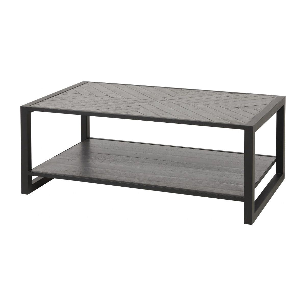 Coffee table | Furniture series Micras | Dark gray, black | 120x
