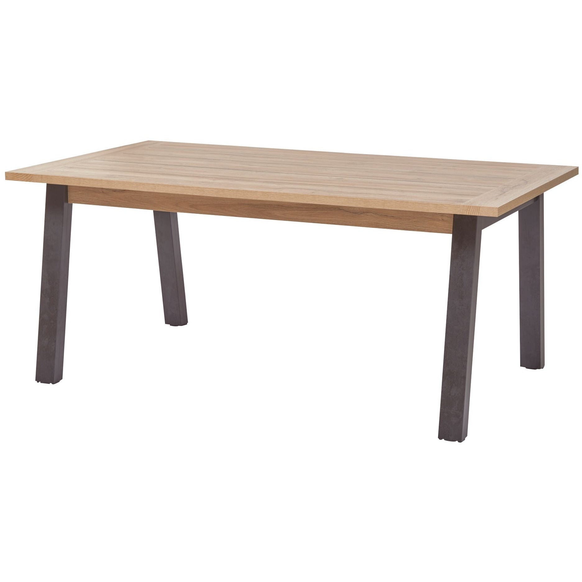 Table | Furniture series Fugue | Natural, gray, brown | 180x100