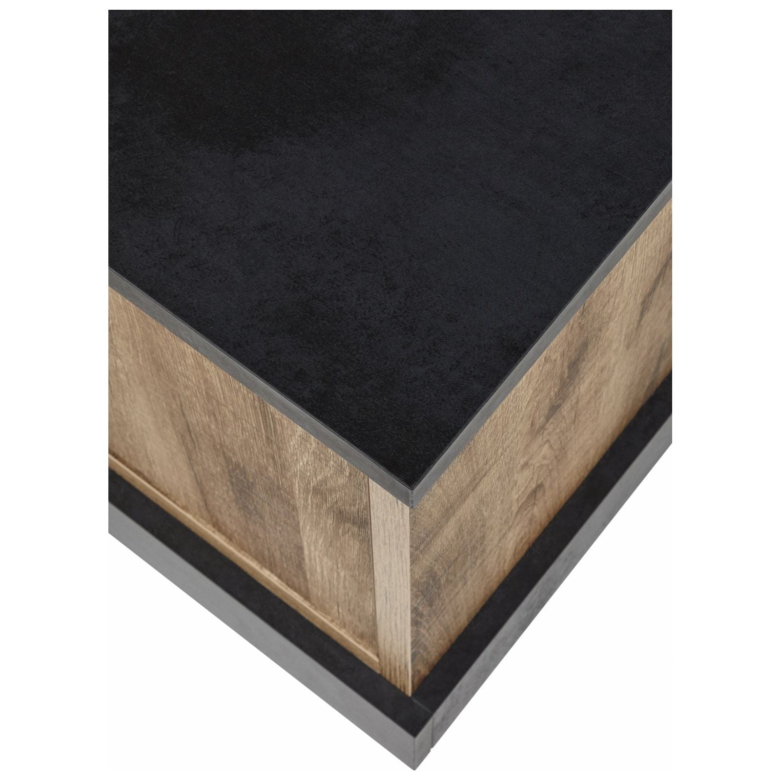 TV cabinet | Furniture series Cologne | brown, natural, black | 142