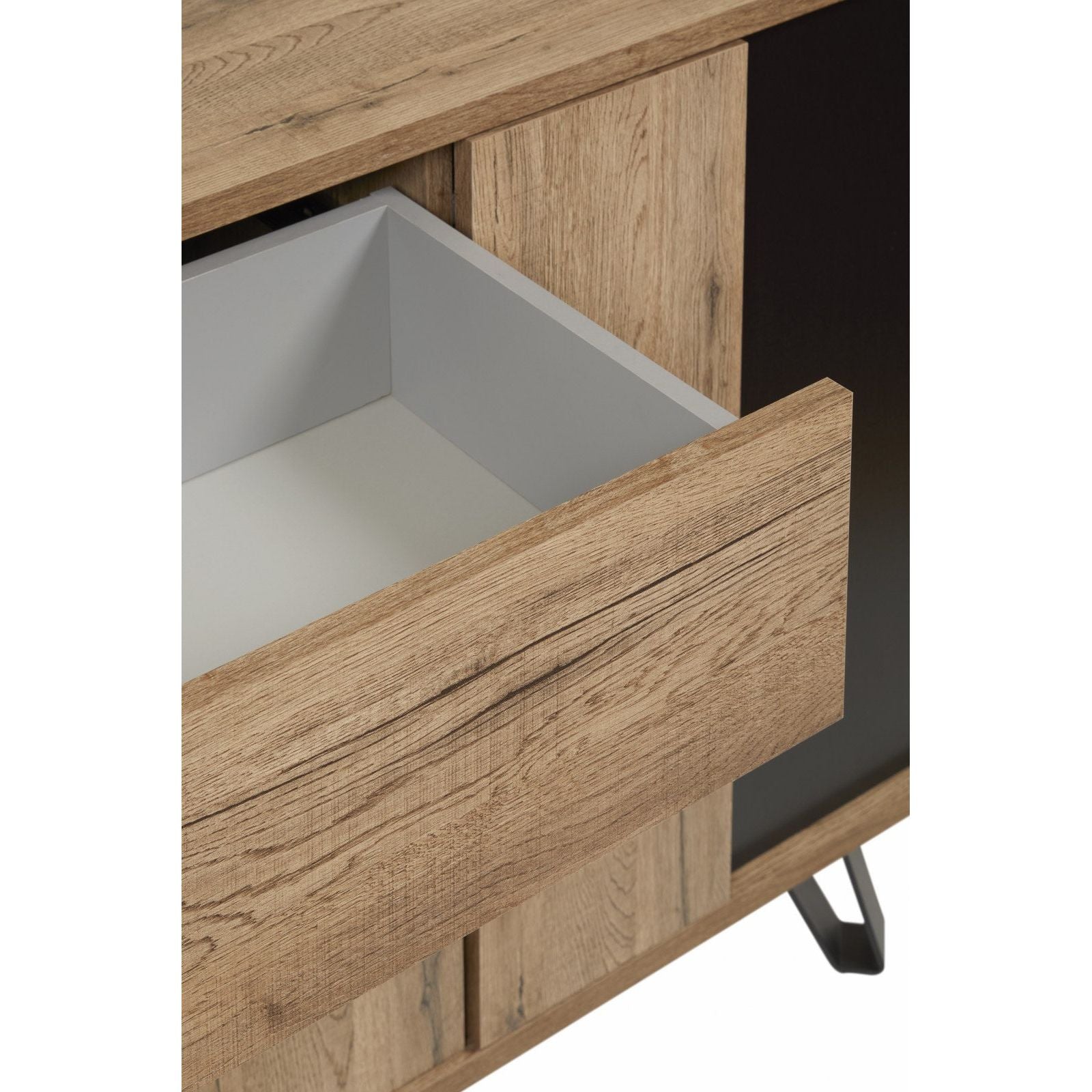 Dresser | Furniture series Manor | brown, natural, black | 220x