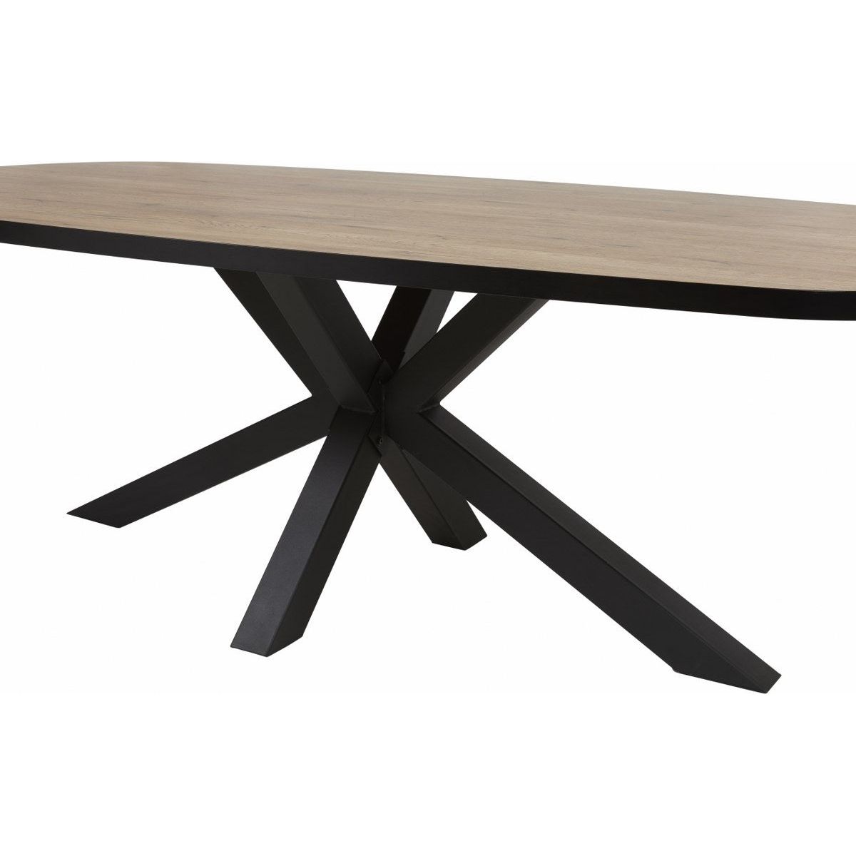 Dining table | Furniture series Albert | brown, natural, black