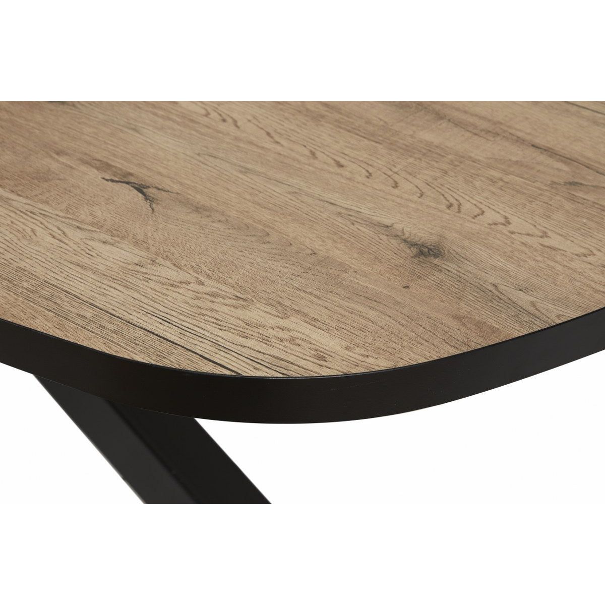 Dining table | Furniture series Albert | brown, natural, black
