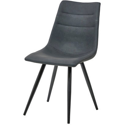 Dining room chair | Furniture series Leafs | Black | 42 x 55 x 86 (h)