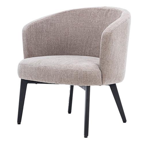 Albi armchair - fabric Nature 120 Beige gray - Armchairs