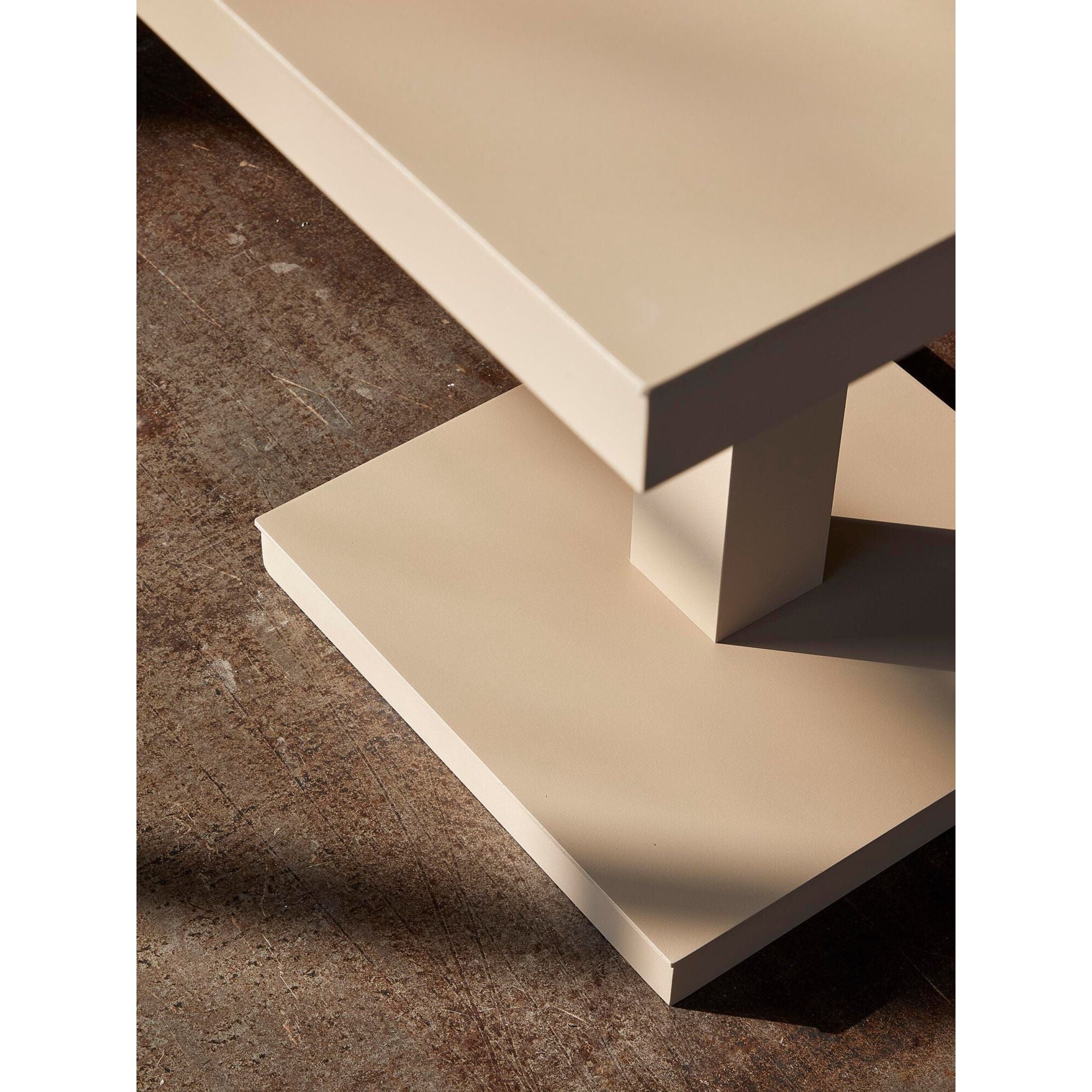 Barcino vierkante tafel 90x90 wit