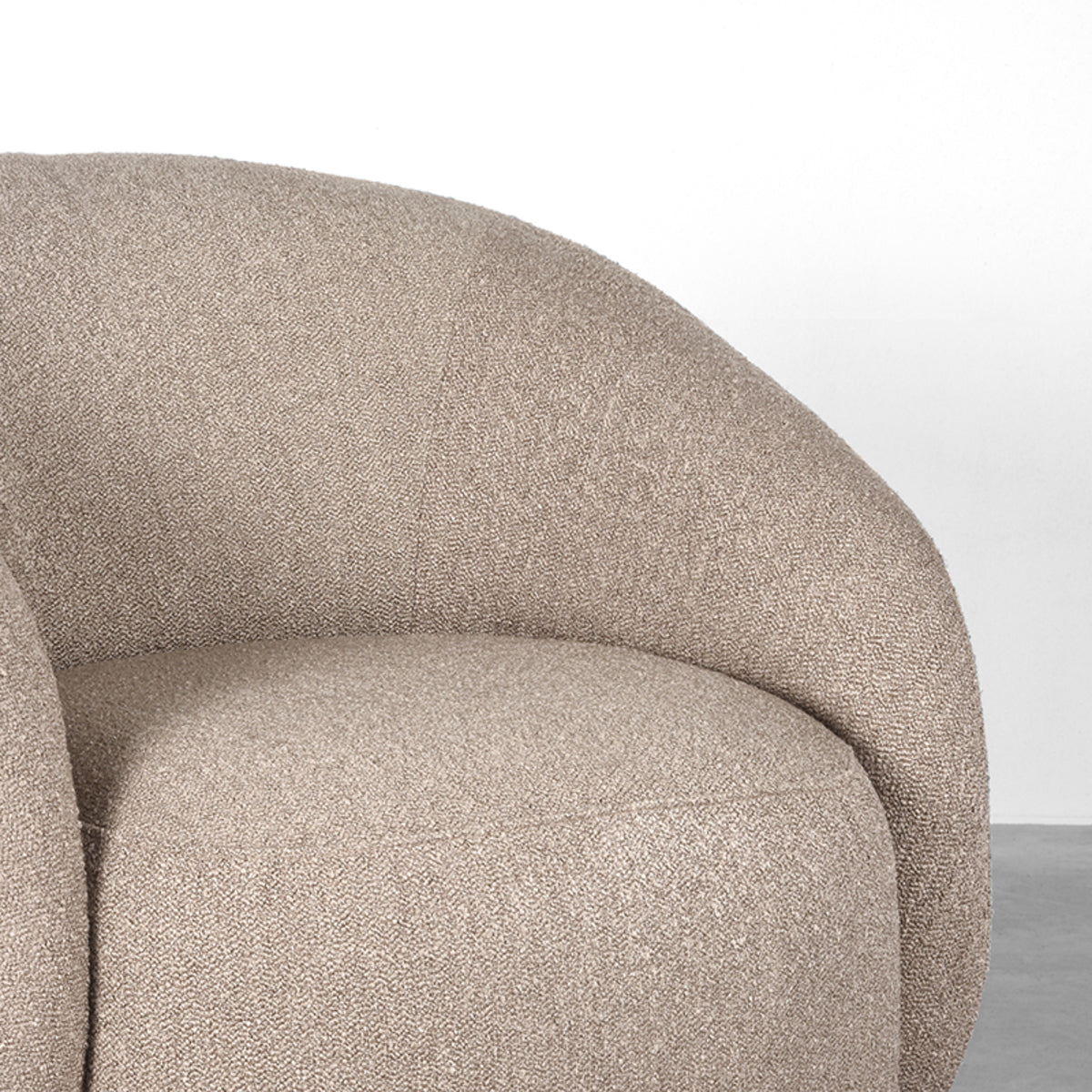 LABEL51 Armchair Alby - Clay - Chicue Boucle
