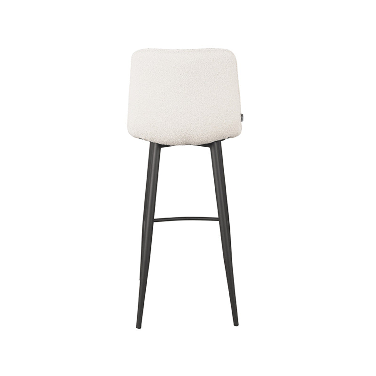 LABEL51 Bar stool Jelt - Ivory - Boucle - Seat height 78 | 2 pieces