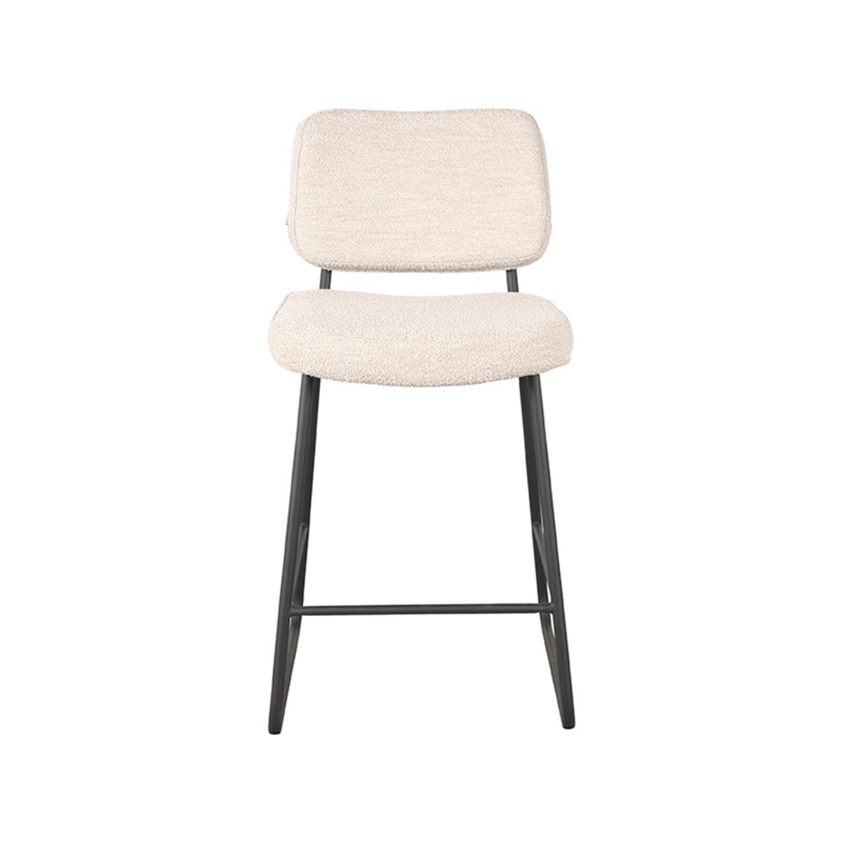 LABEL51 Bar stool Noah - Natural - Boucle - Seat height 65 |