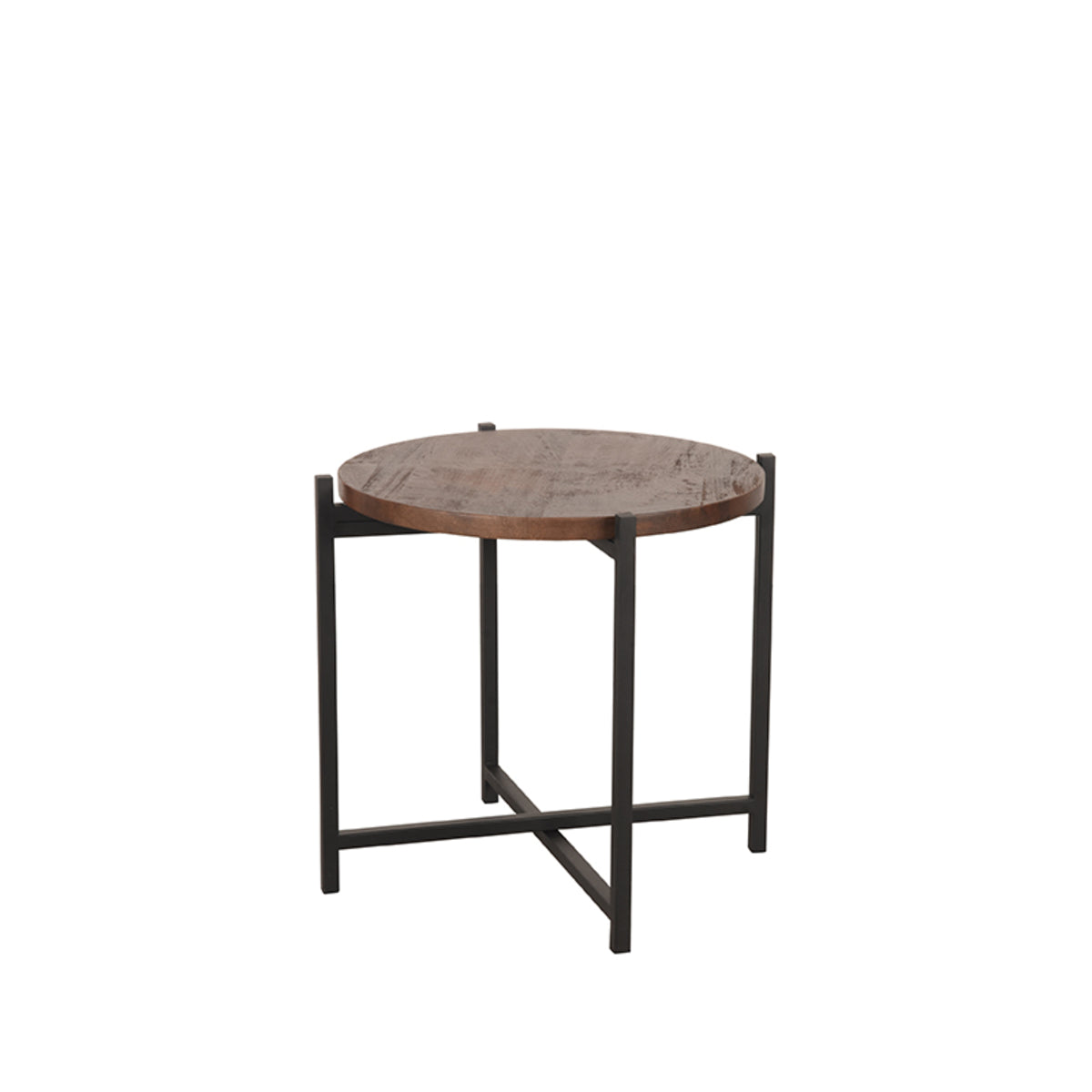 LABEL51 Side table Dox - Espresso - Mango wood - Black