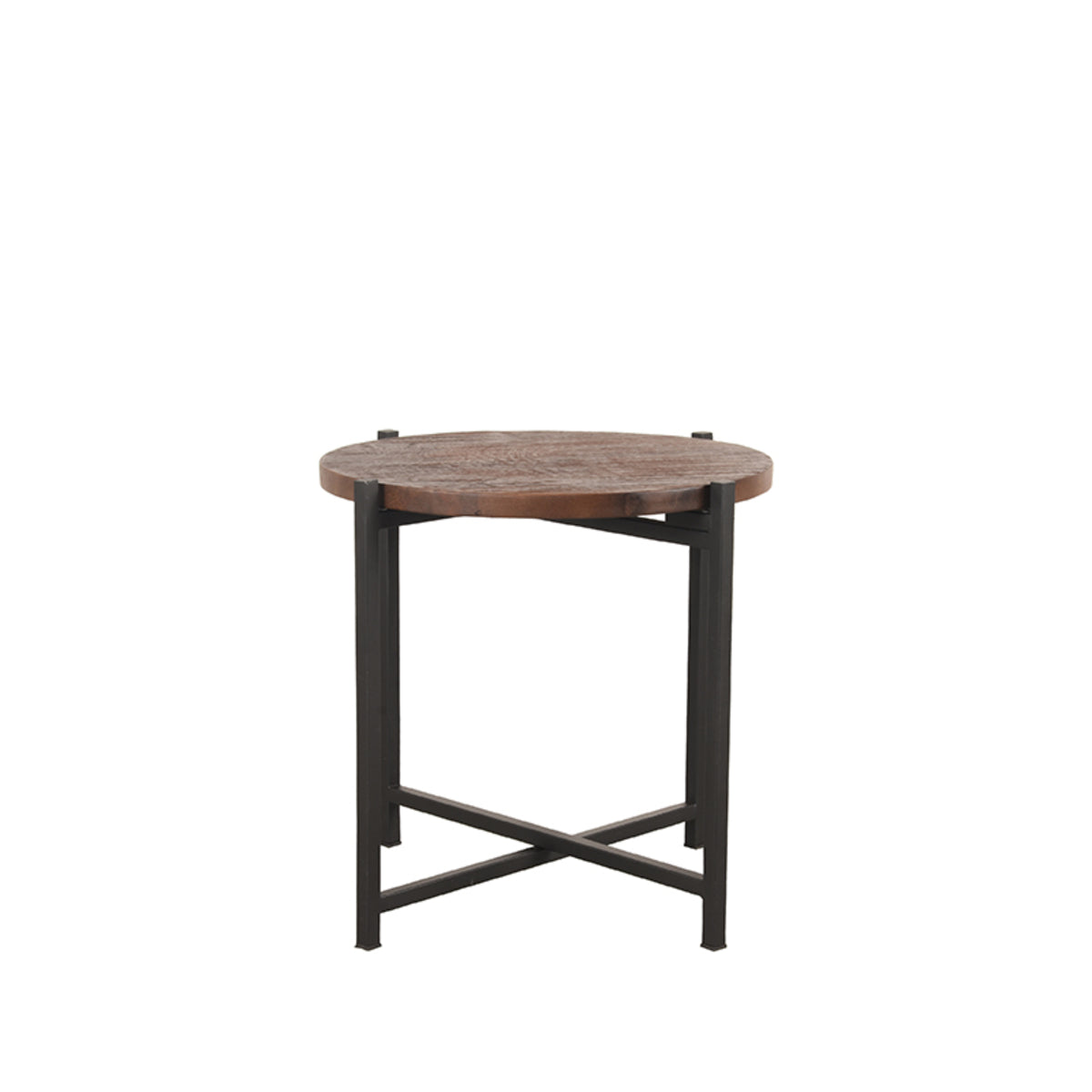 LABEL51 Side table Dox - Espresso - Mango wood - Black
