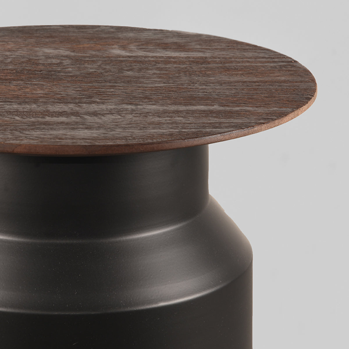 LABEL51 Side table Jik - Black - Mango wood