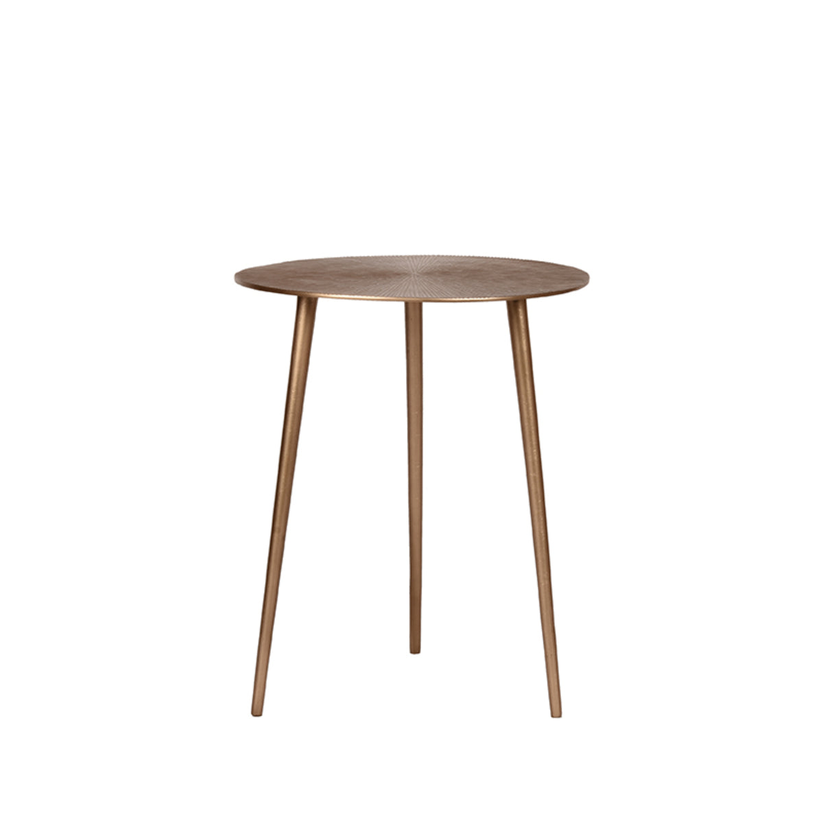 LABEL51 Side table Nobby - Antique gold - Metal - 40 cm