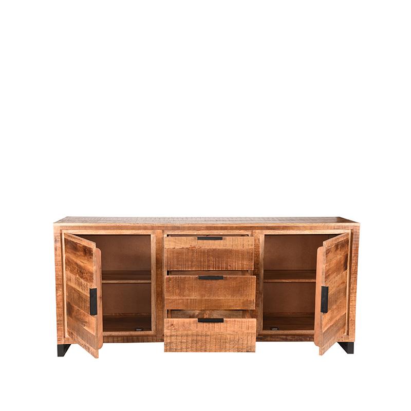 LABEL51 Glasgow sideboard - Rough - Mango wood - 190 cm