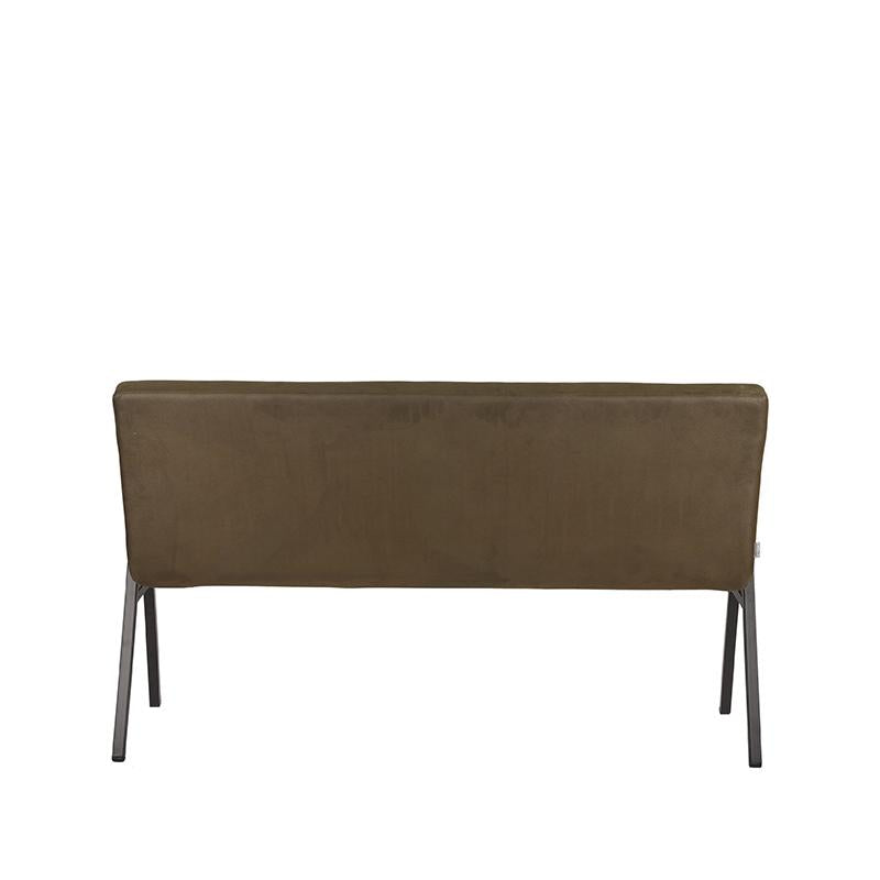 LABEL51 Dining room sofa Matz - Army green - Microfiber - 145 cm