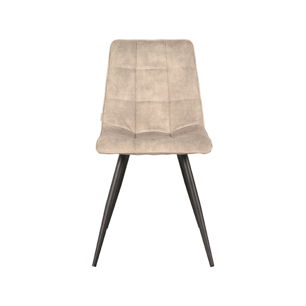 LABEL51 Dining room chair Jelt - Sand - Velours | 2 pcs