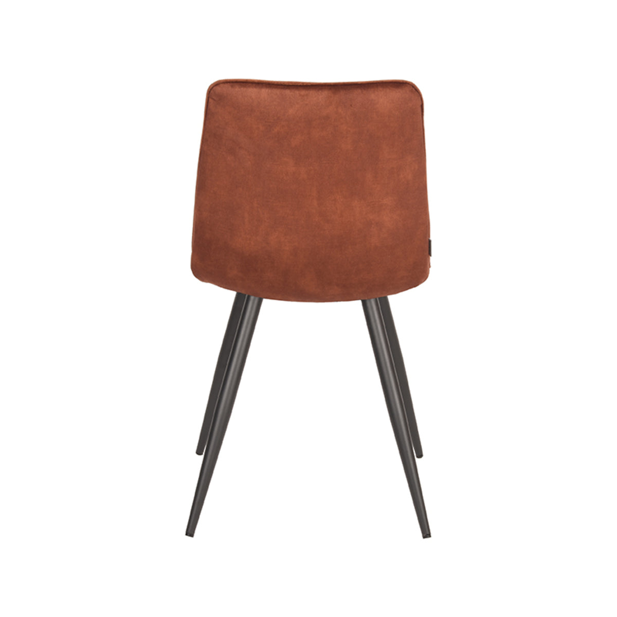 LABEL51 Dining room chair Jelt - Rust - Velours | 2 pcs