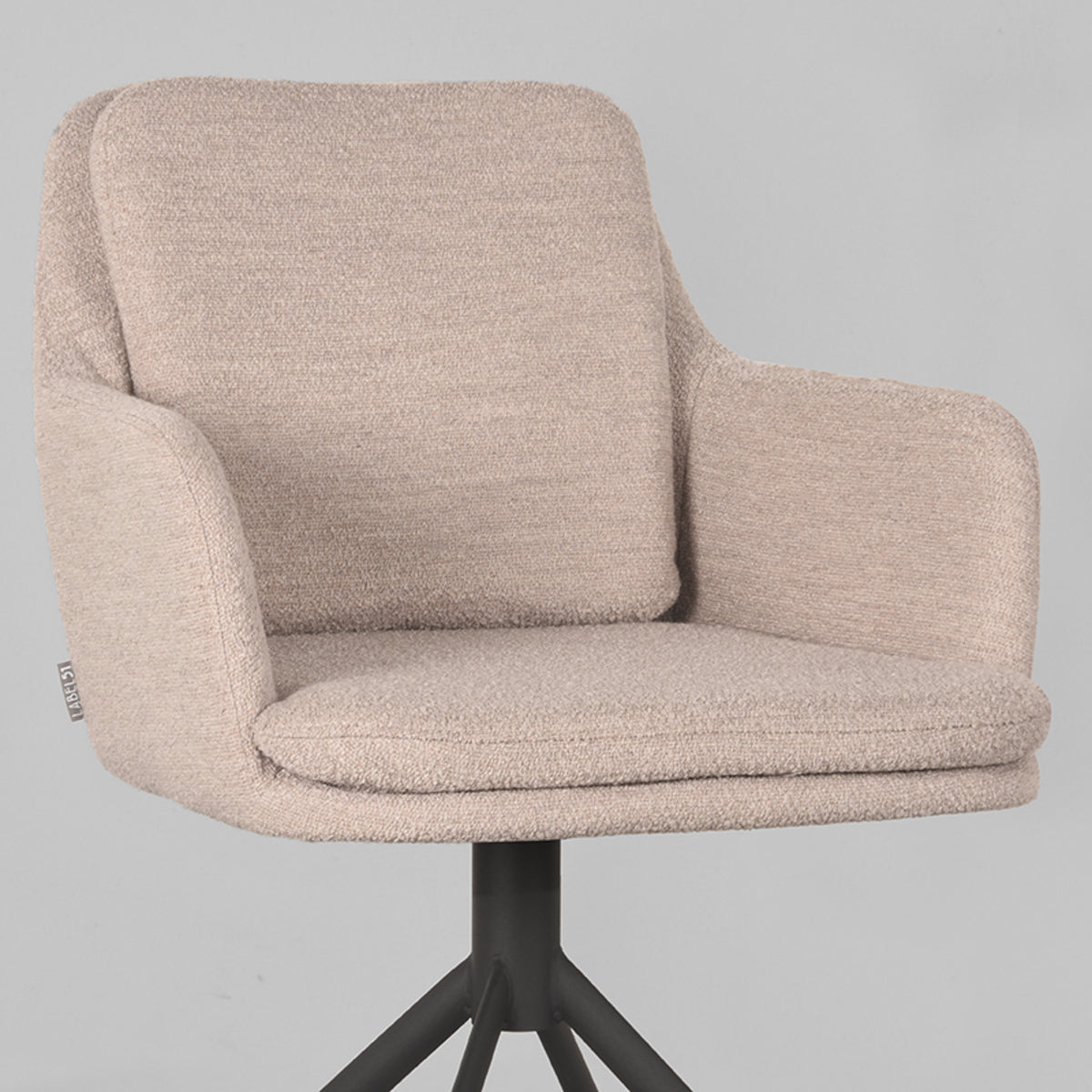 LABEL51 Dining room chair Joy - Natural - Boucle