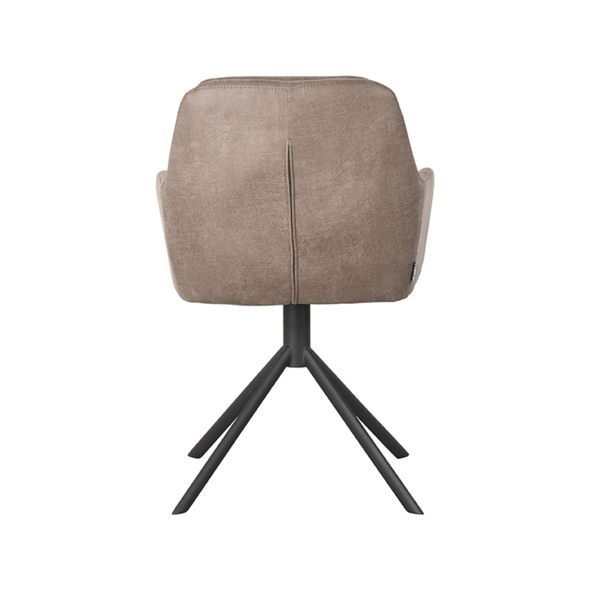 LABEL51 Dining room chair Joy - Taupe - Microfiber