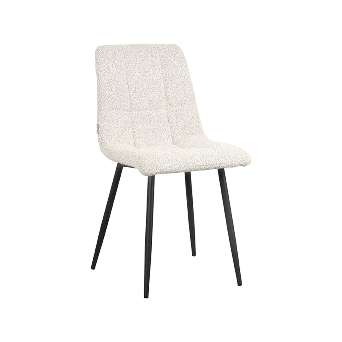 LABEL51 Juul dining room chair - White - Boucle | 2 pcs