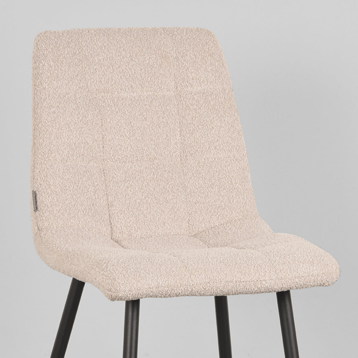 LABEL51 Juul dining room chair - Natural - Boucle | 2 pcs