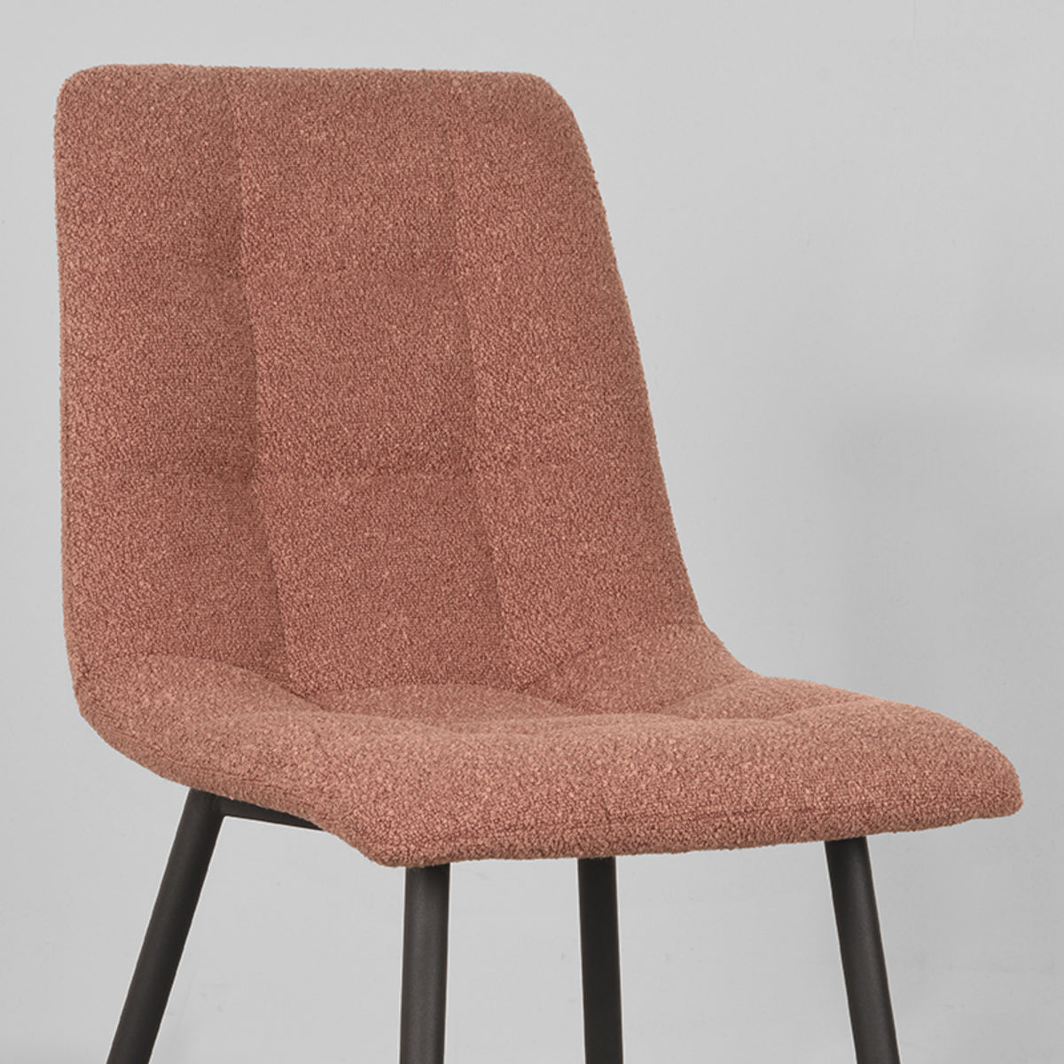 LABEL51 Juul dining room chair - Terra - Boucle | 2 pcs