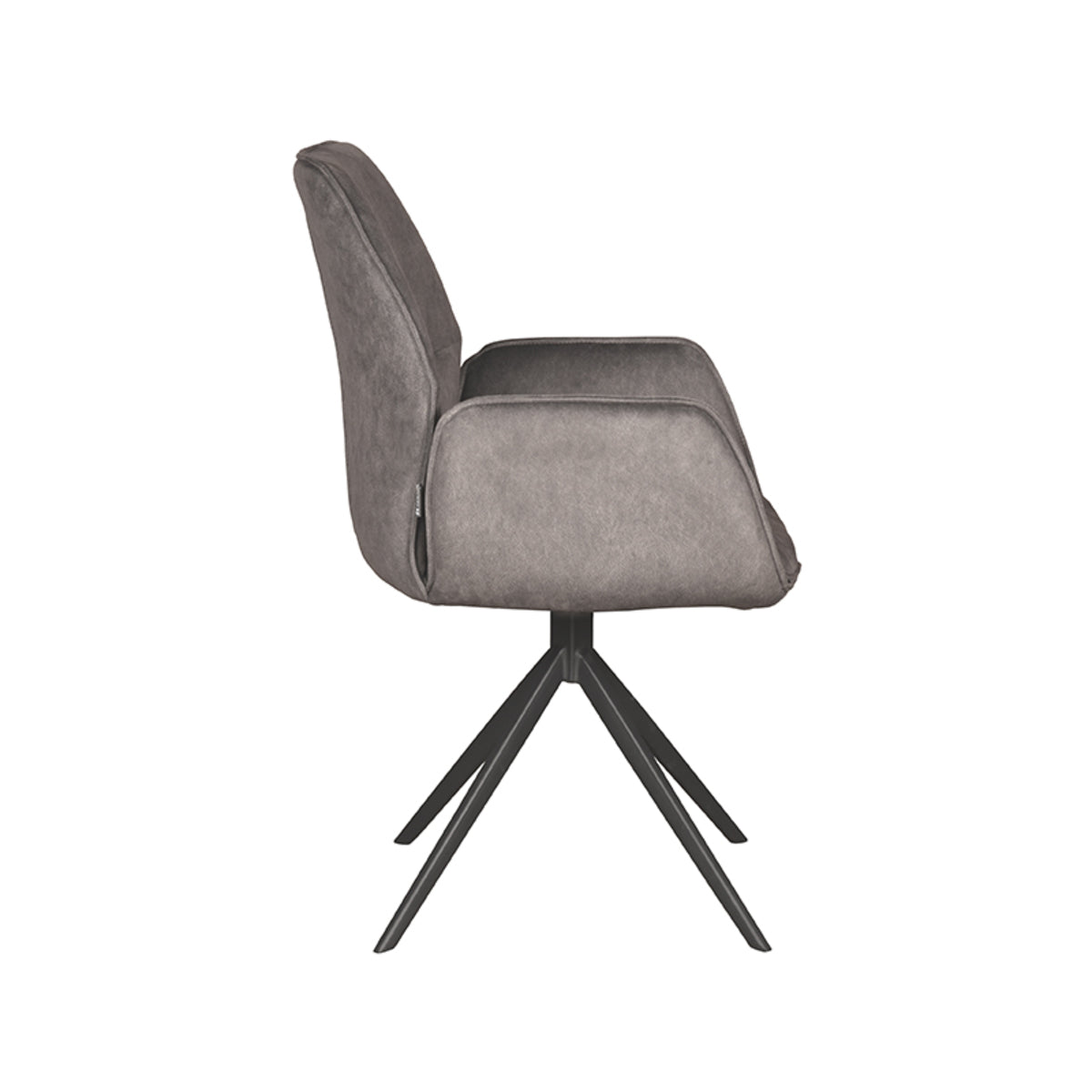 LABEL51 Dining room chair Mellow - Anthracite - Cosmo