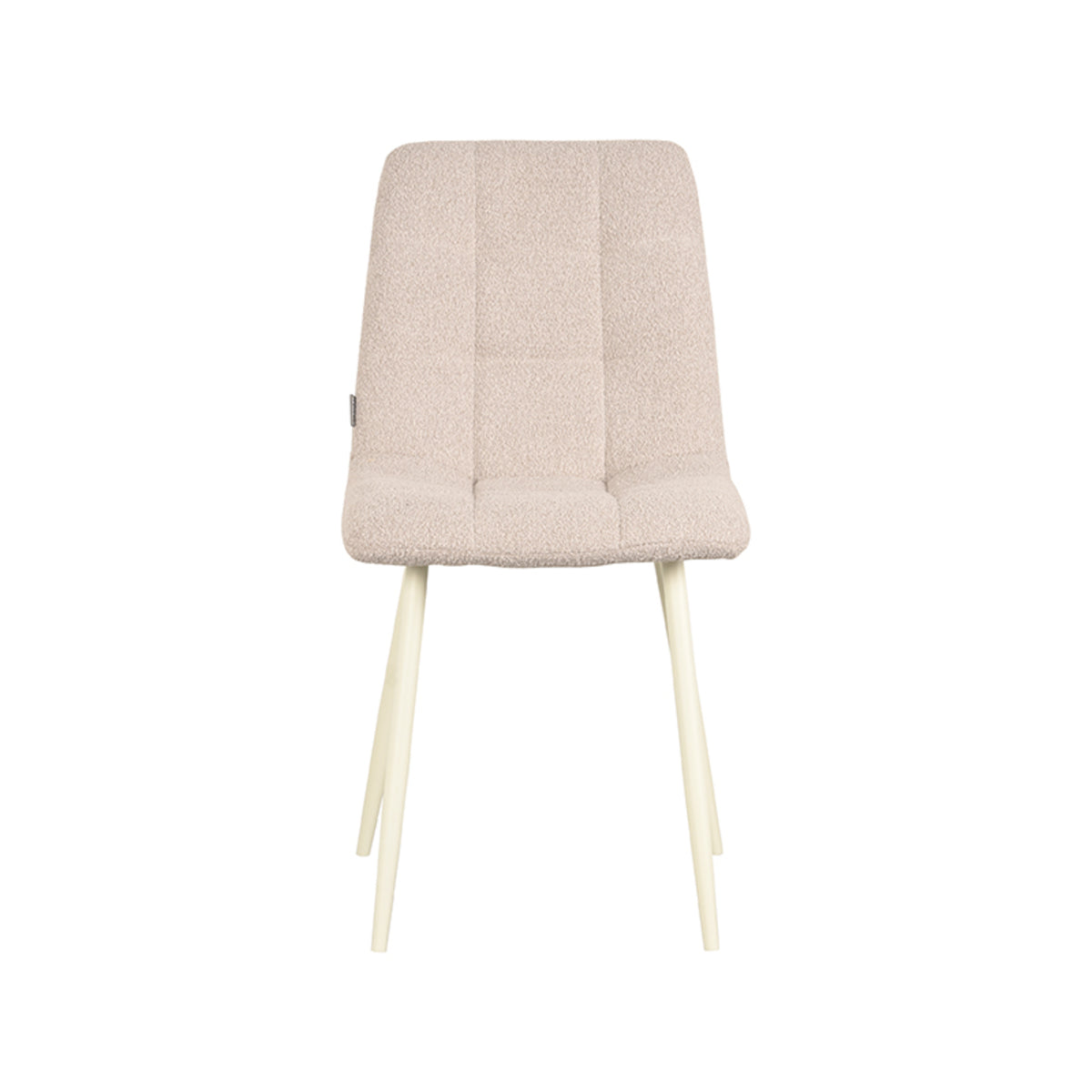 LABEL51 Dining room chair Nino - Natural - Boucle | 2 pcs