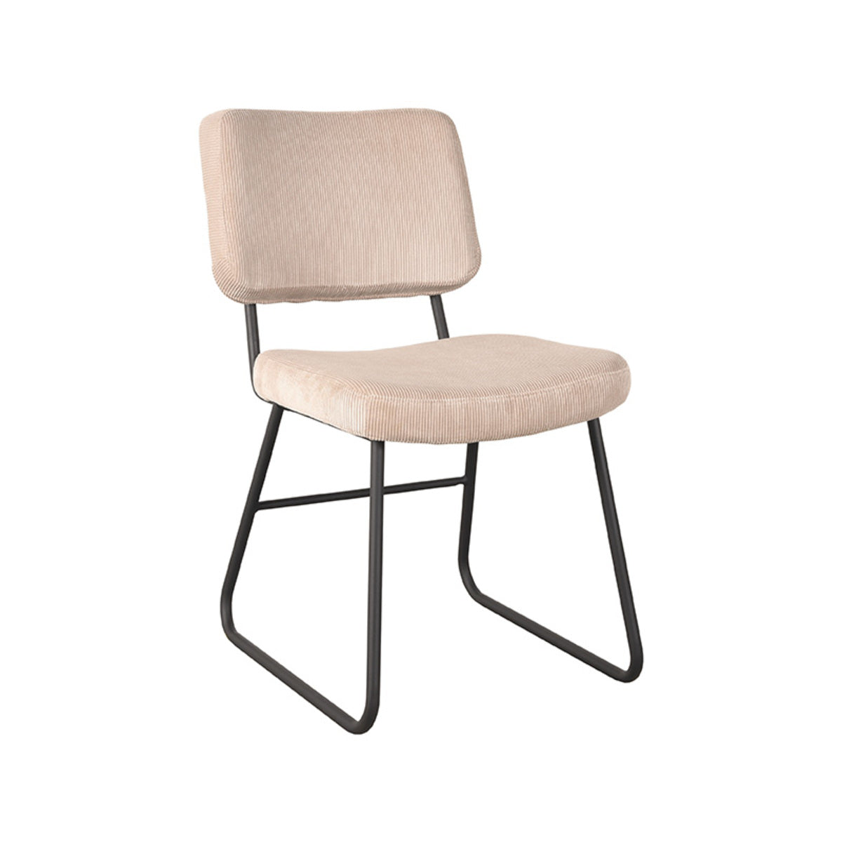 LABEL51 Dining room chair Noah - Natural - Ribcord | 2 pcs