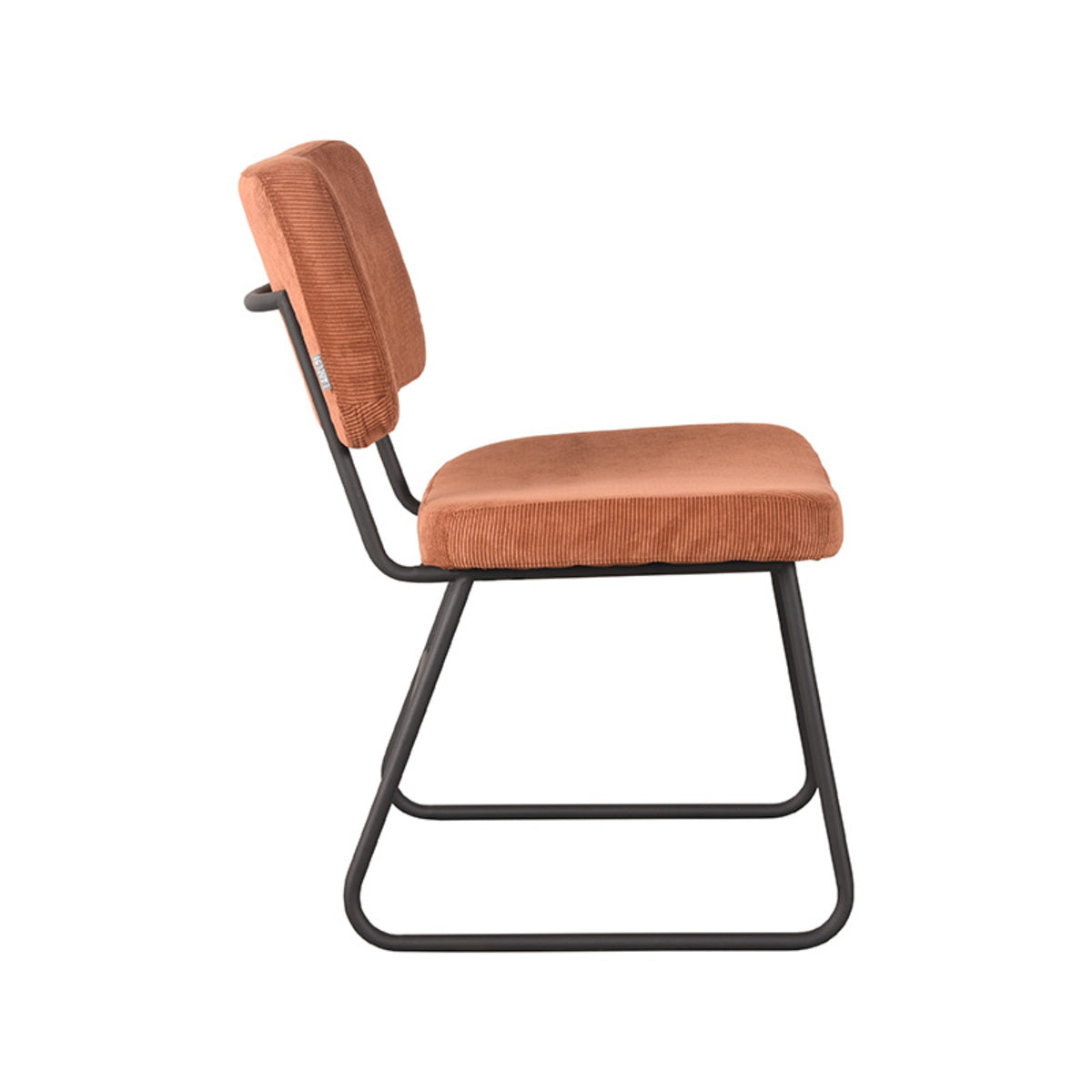LABEL51 Dining room chair Noah - Rust - Ribcord | 2 pcs