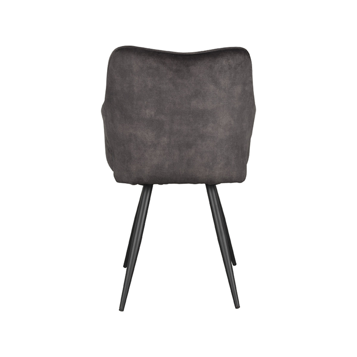 LABEL51 Dining room chair Noud - Anthracite - Velours