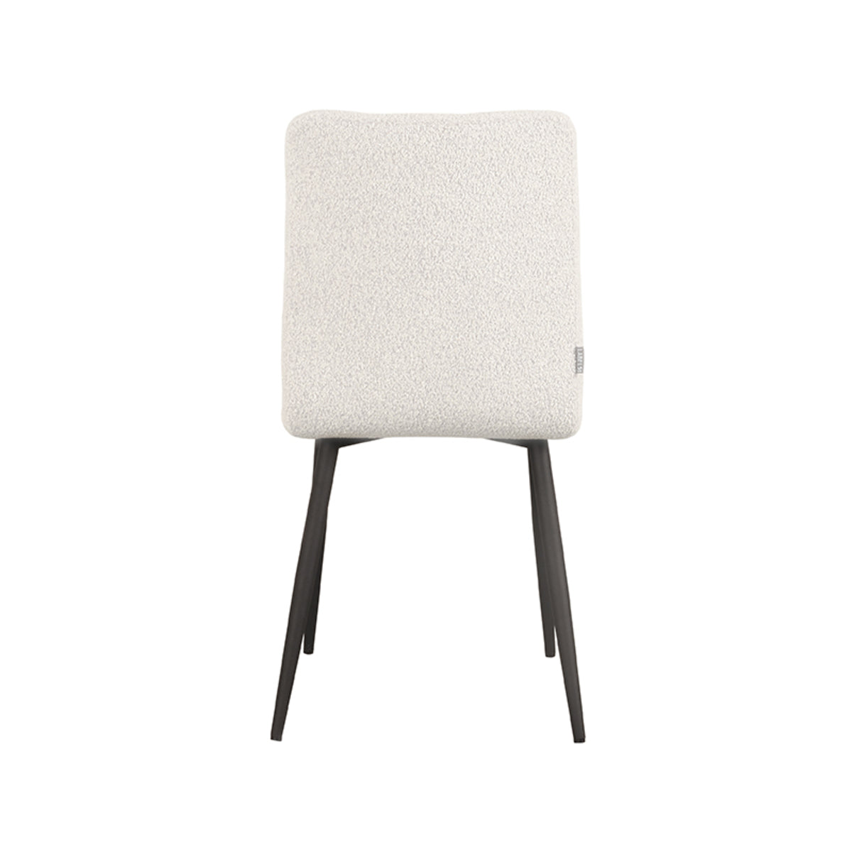 LABEL51 Dining room chair Sam - White - Boucle | 2 pcs