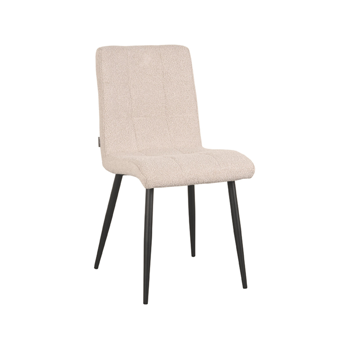 LABEL51 Dining room chair Sam - Natural - Boucle | 2 pcs