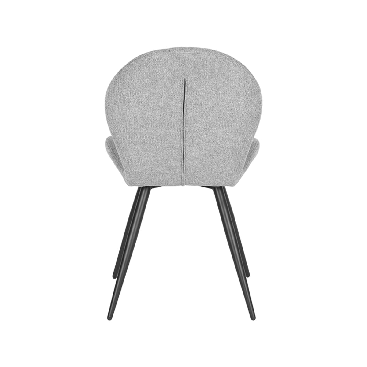 LABEL51 Dining room chair Sil - Zinc - Weave | 2 pcs