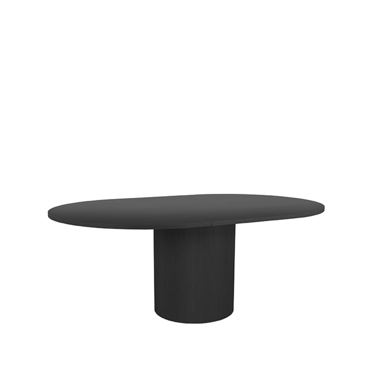 LABEL51 Dining room table Oliva - Black - Oak - 150-200 cm -