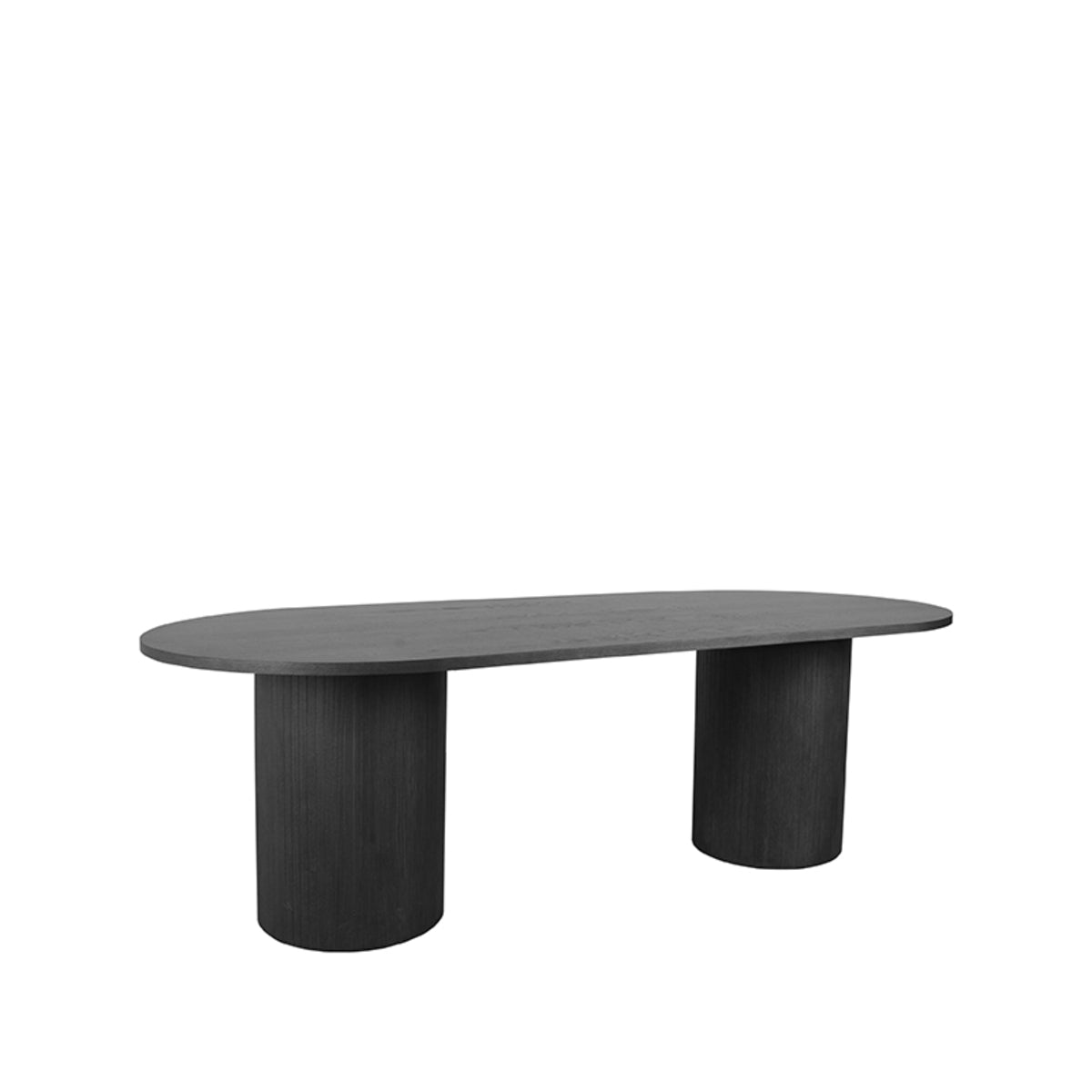 LABEL51 Dining room table Oliva - Black - Oak - 240 cm